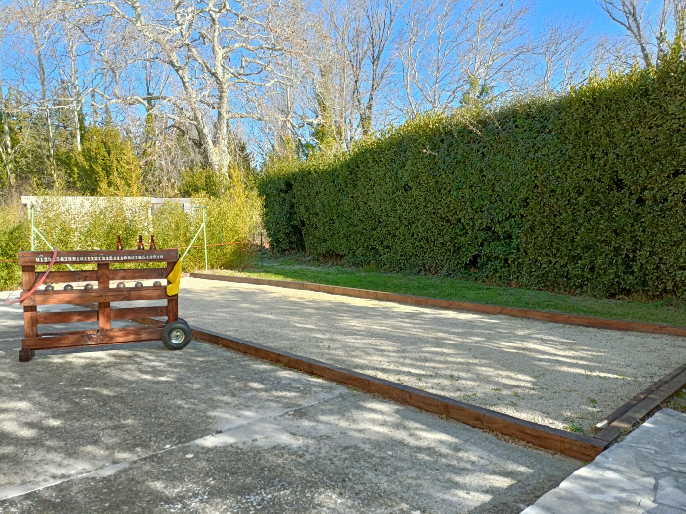 Terrain de pétanque